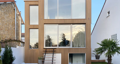 Photo d'un projet de Agrandissement Extension Maison à Le Vésinet