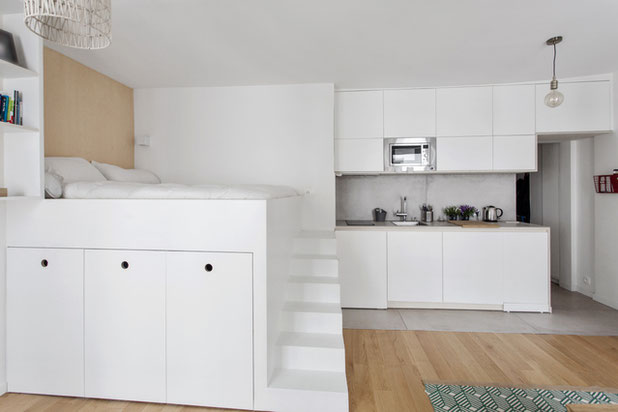 Rangements / escalier-renovation-appartement-Paris