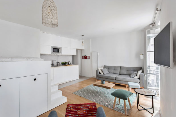 Salon-renovation-appartement-Paris