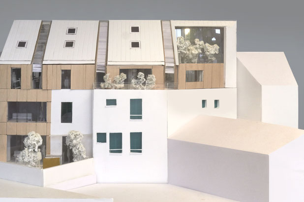 Maquette-surelevation-immeuble-Paris