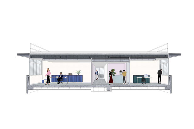 Bureaux-agrandissement_extension-equipement-Évry-Courcouronnes