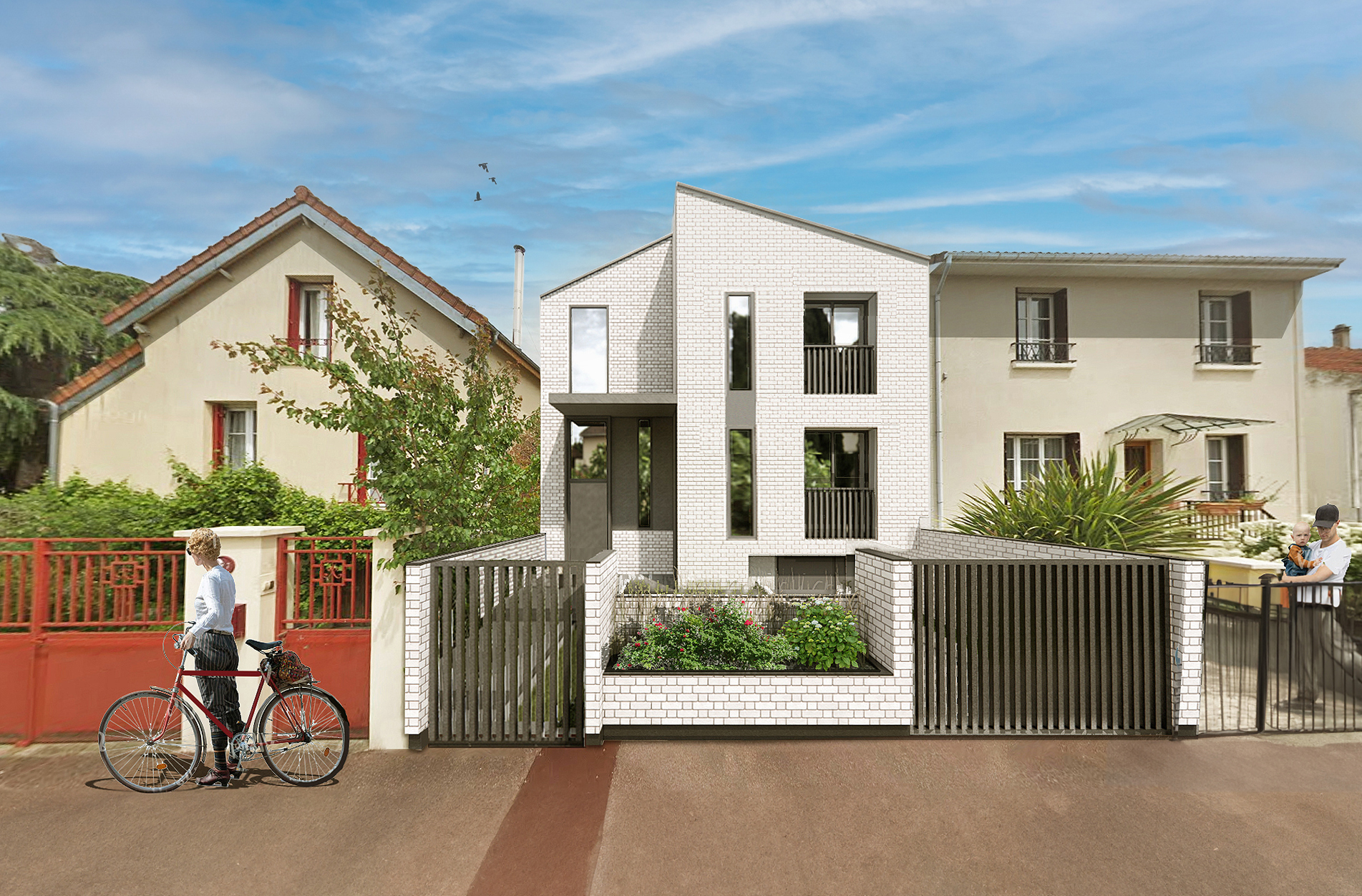 Construction maison individuelle (Antony) – construction de maison neuve Essonne