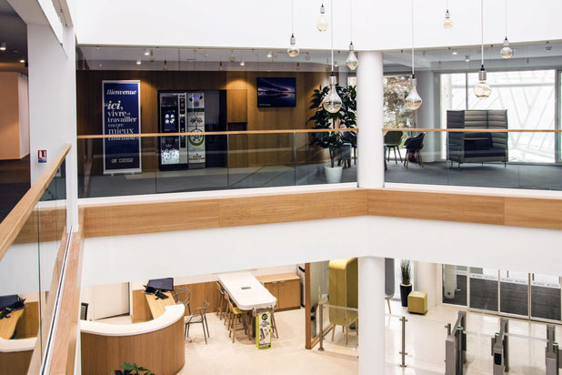 Credit Agricole_Rénovation du siège_Serres Castet-renovation-bureaux-Serres-Castet