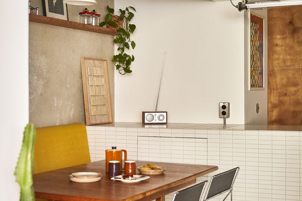 Banquette salle à manger-renovation-appartement-Paris