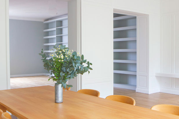 Salle à manger-renovation-appartement-Paris