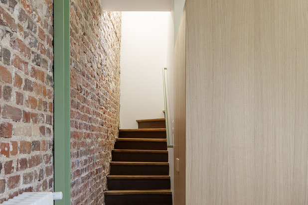Escalier RDC-renovation-maison-Paris
