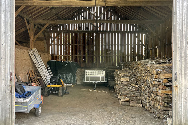 Charpente existante-rehabilitation-hotel-Beauregard-et-Bassac