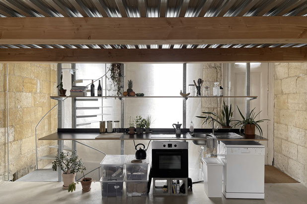 la cuisine-rehabilitation-maison-Bordeaux