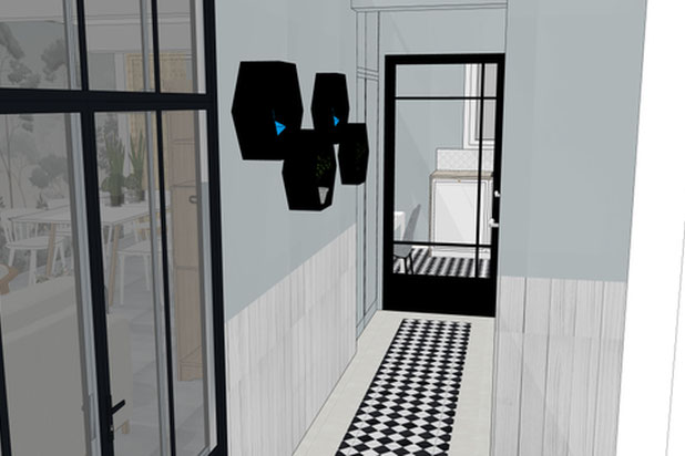 Couloir-renovation-maison-Herblay-sur-Seine