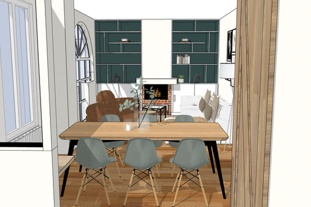 Séjour-renovation-maison-Suresnes