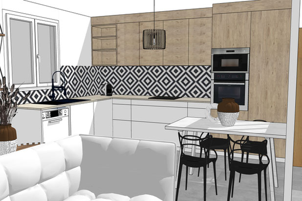 Cuisine-renovation-appartement-Éragny