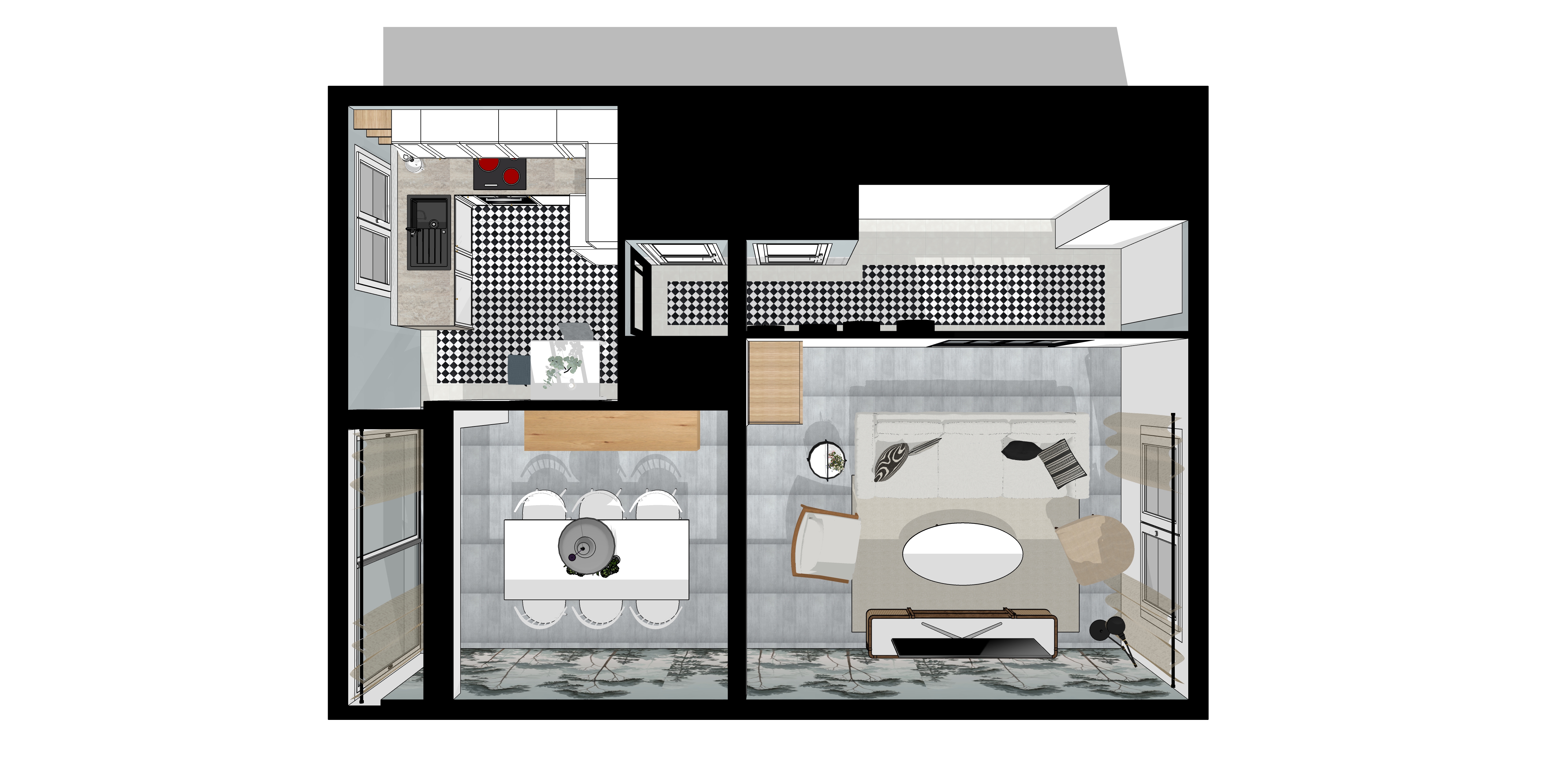 Projet du Bois Tailli – rénovation de maison Val-d'Oise