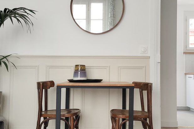 Salon bicolore-renovation-appartement-Paris