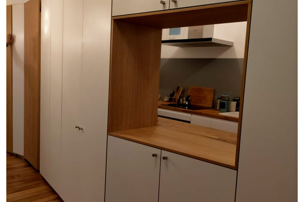 Vue cuisine-renovation-appartement-Paris