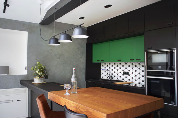 Du "pop" pour réveiller le noir-construction-maison-Colombes