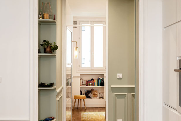 Une chambre d'amis au loin...-renovation-appartement-Paris