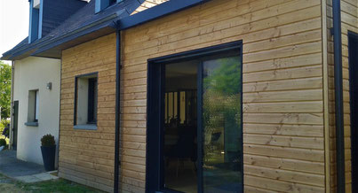 Photo d'un projet de Agrandissement Extension Maison à Montreuil-le-Gast