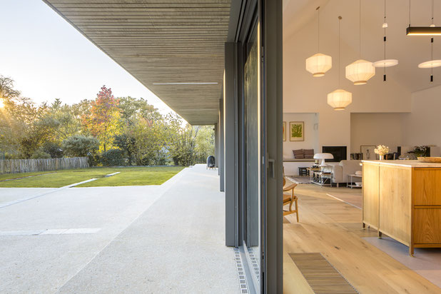 Rapport intérieur / extérieur-construction-maison-Saint-Briac-sur-Mer