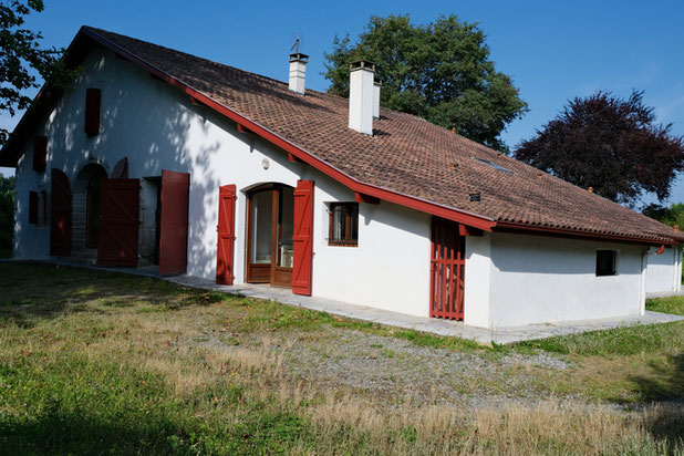 façade principale - état existant-renovation-maison-Belus