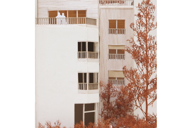 Maquette - 01-surelevation-logement-Paris