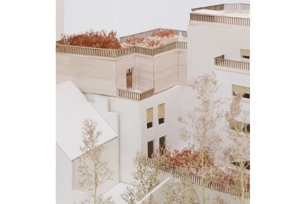 Maquette - 03-surelevation-logement-Paris