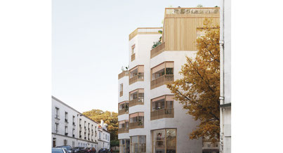 Photo d'un projet de Surélévation Logement à Paris