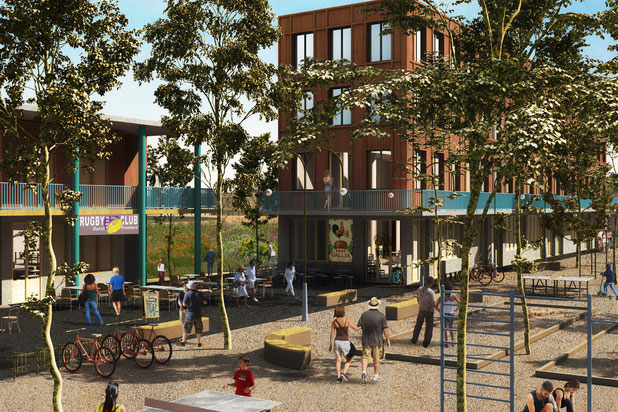 Vue depuis l'esplanade-renovation-equipement-Istres