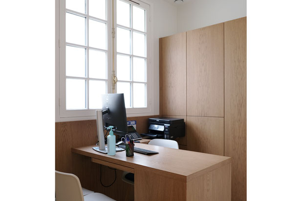 Bureau du secrétariat-renovation-bureaux-Paris