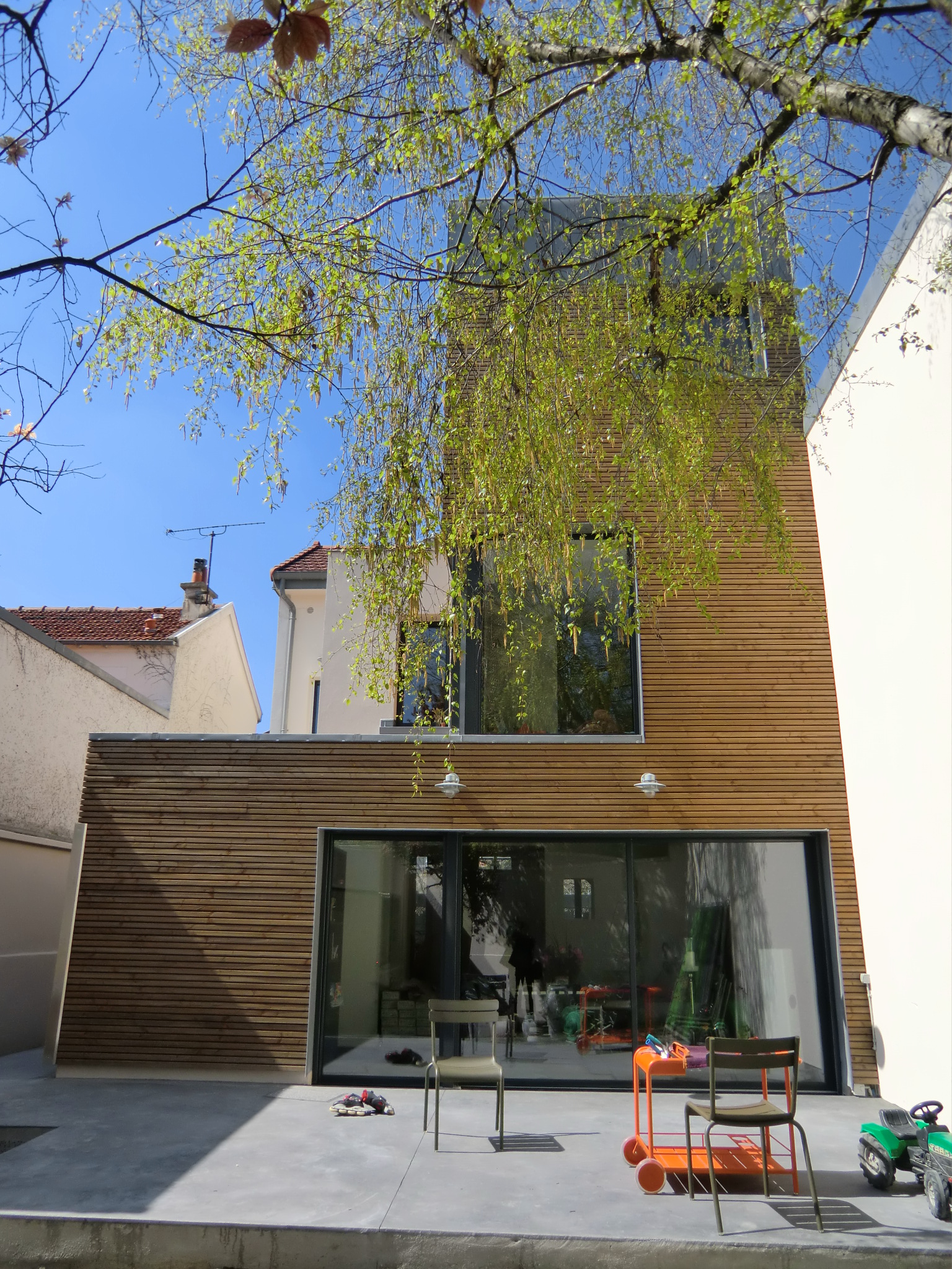 EXTENSION D'UNE MAISON - OSSATURE BOIS – extension de maison Haute-Corse EXTENSION D'UNE MAISON - OSSATURE BOIS – extension de maison Haute-Corse