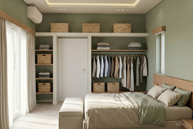 Chambre 1-amenagement-logement-Saint-Barthélemy