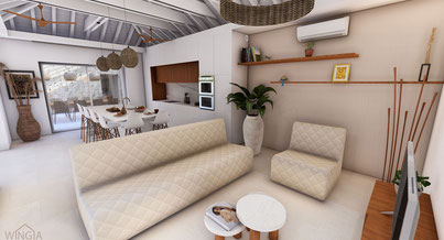 Photo d'un projet de Aménagement Logement à Saint-Barthélemy