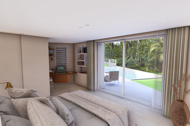 Chambre 2-amenagement-logement-Saint-Barthélemy