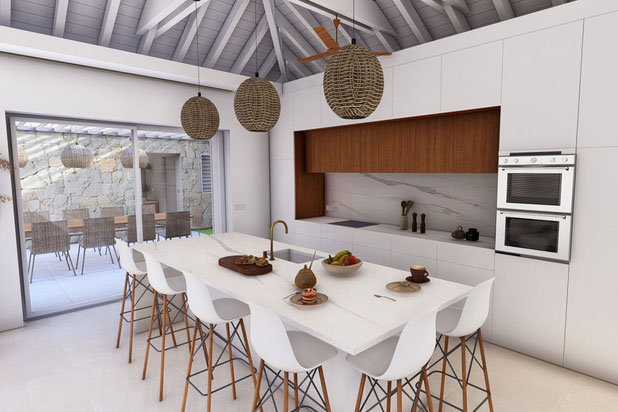 Cuisine-amenagement-logement-Saint-Barthélemy