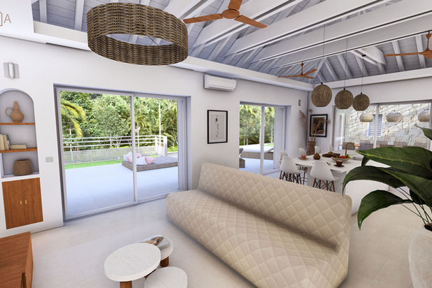 Séjour-amenagement-logement-Saint-Barthélemy
