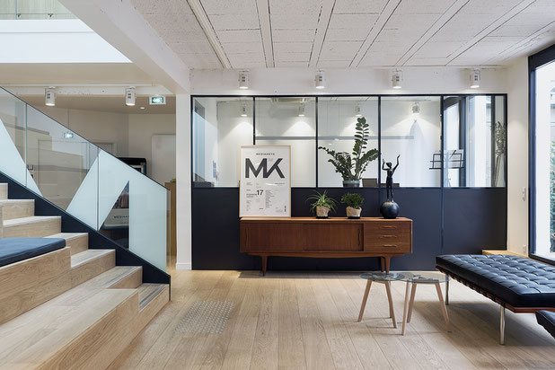 Espace d'accueil et de rassemblement-renovation-bureaux-Levallois-Perret