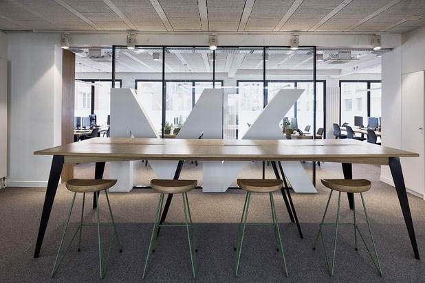 Espace de coworking-renovation-bureaux-Levallois-Perret