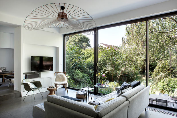 Salon-agrandissement_extension-maison-Houilles