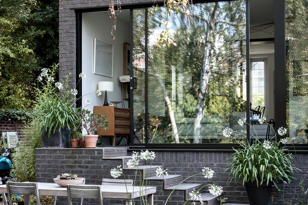 Terrasse extérieur-agrandissement_extension-maison-Houilles