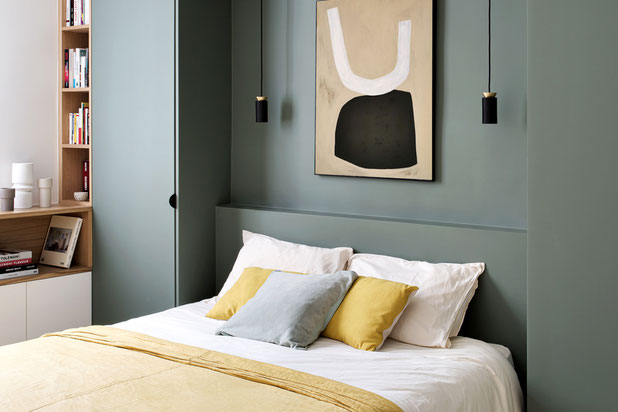 Chambre  parent-renovation-logement-Paris