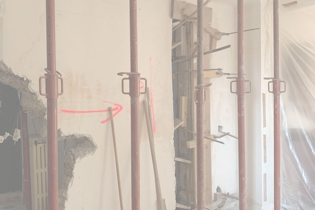 Chantier en cours-renovation-appartement-Aix-en-Provence