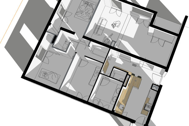 plan projet-renovation-appartement-Aix-en-Provence