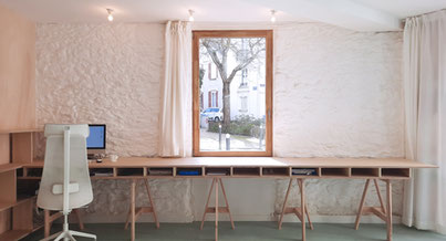 Photo d'un projet de Réhabilitation Boutique ou local à Nantes