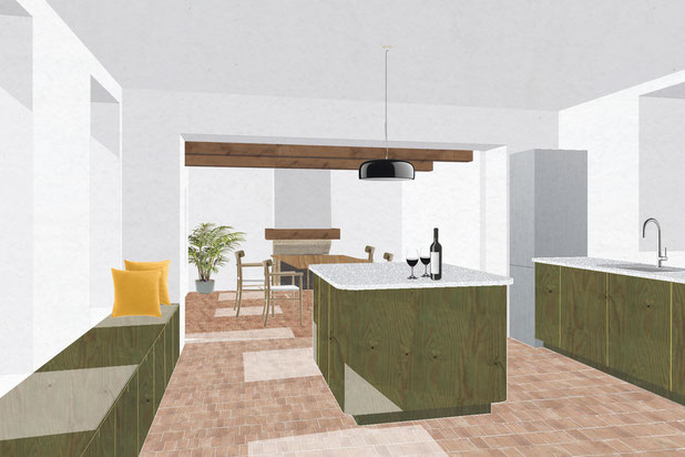 Cuisine-agrandissement_extension-maison-Droue-sur-Drouette