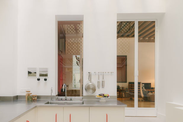 Cuisine-agrandissement_extension-appartement-Paris