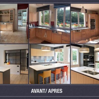 Rénovation d'une cuisine – rénovation de maison Seine-et-Marne