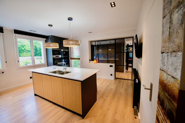 Cuisine fermée-renovation-maison-Vaires-sur-Marne