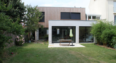 Photo d'un projet de Surélévation Maison à Nantes