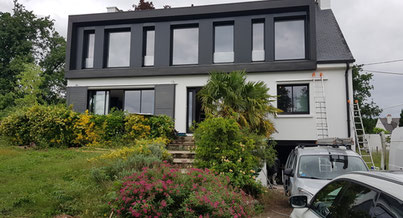 Photo d'un projet de Surélévation Maison à Orvault