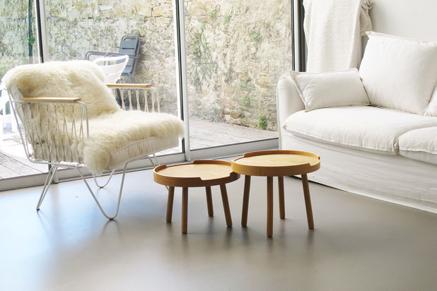 Fauteuil Honoré et béton ciré-renovation-maison-Rezé