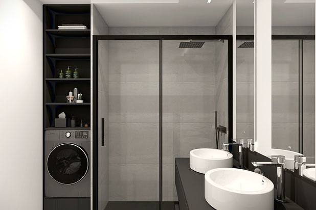 Salle de bain-renovation-appartement-Bordeaux